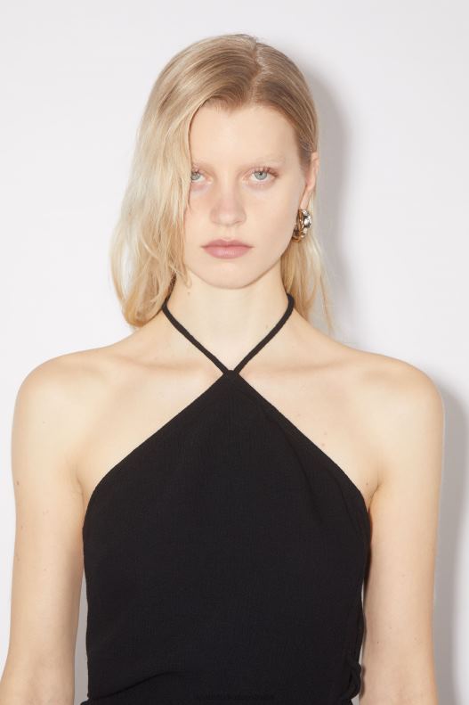 Halter top Black Acne Studios R66LJ192 Apparel