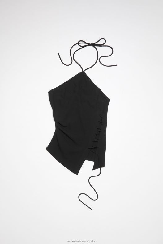 Halter top Black Acne Studios R66LJ192 Apparel