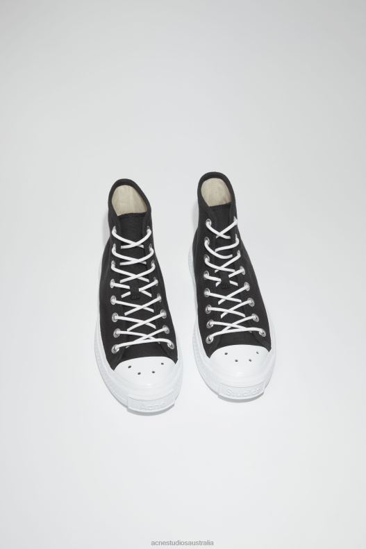 High top sneakers Black/Off White Acne Studios R66LJ485 Footwear