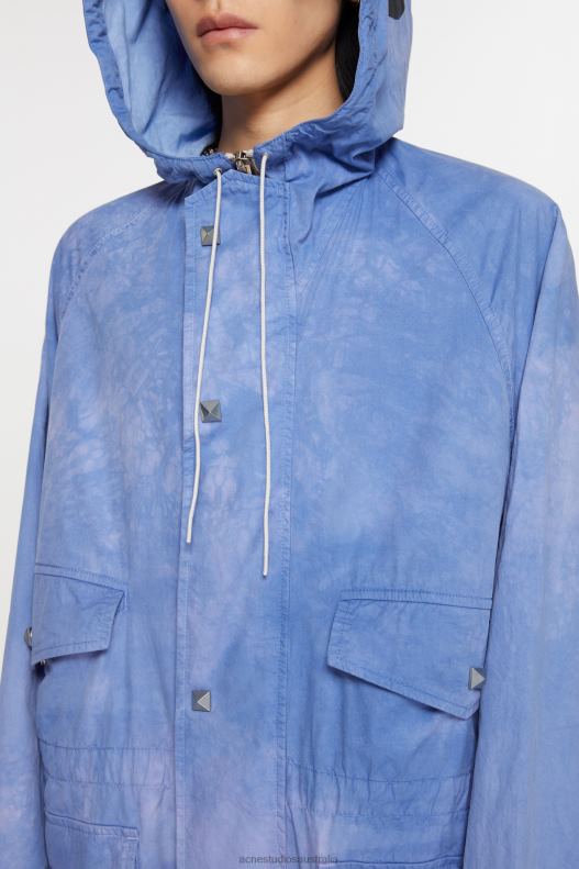 Hooded jacket Sweet Blue Acne Studios R66LJ890 Apparel