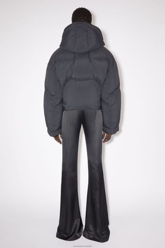 Hooded puffer jacket Black Acne Studios R66LJ31 Apparel