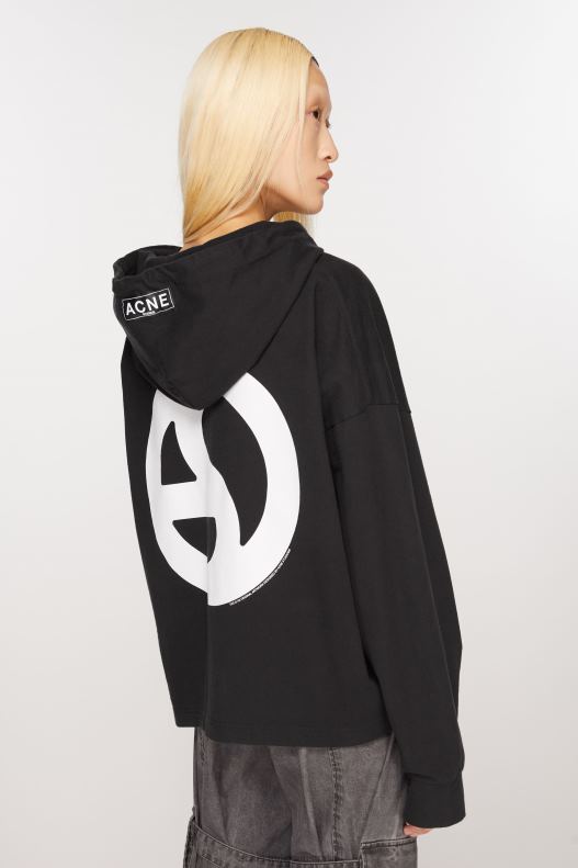 Hooded sweater Black Acne Studios R66LJ141 Apparel