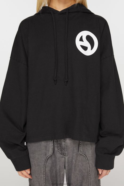 Hooded sweater Black Acne Studios R66LJ141 Apparel