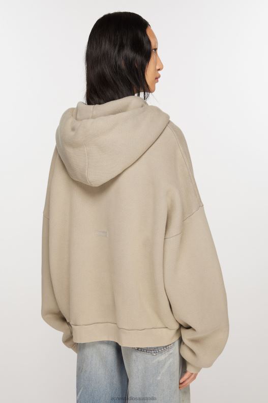 Hooded sweater Concrete Grey Acne Studios R66LJ147 Apparel