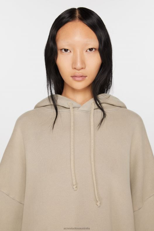 Hooded sweater Concrete Grey Acne Studios R66LJ147 Apparel