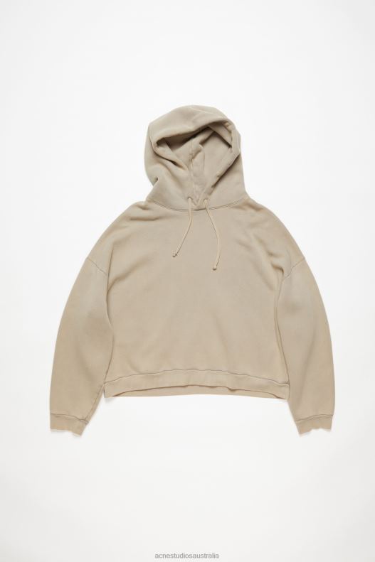 Hooded sweater Concrete Grey Acne Studios R66LJ147 Apparel