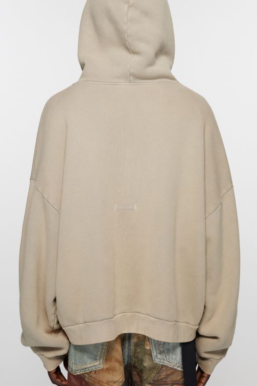 Hooded sweater Concrete Grey Acne Studios R66LJ969 Apparel