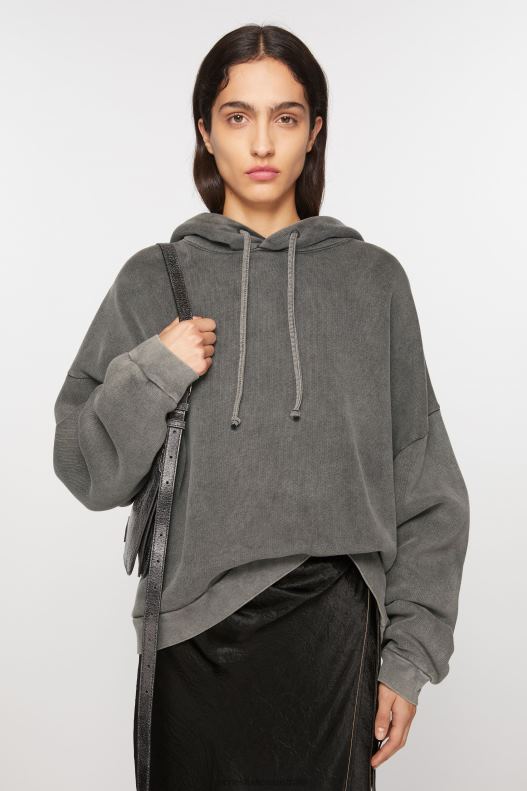 Hooded sweater Faded Black Acne Studios R66LJ146 Apparel