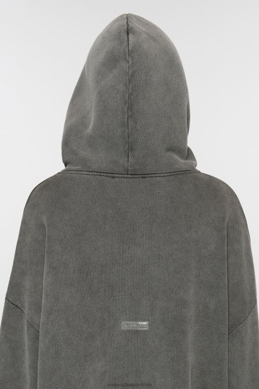 Hooded sweater Faded Black Acne Studios R66LJ968 Apparel