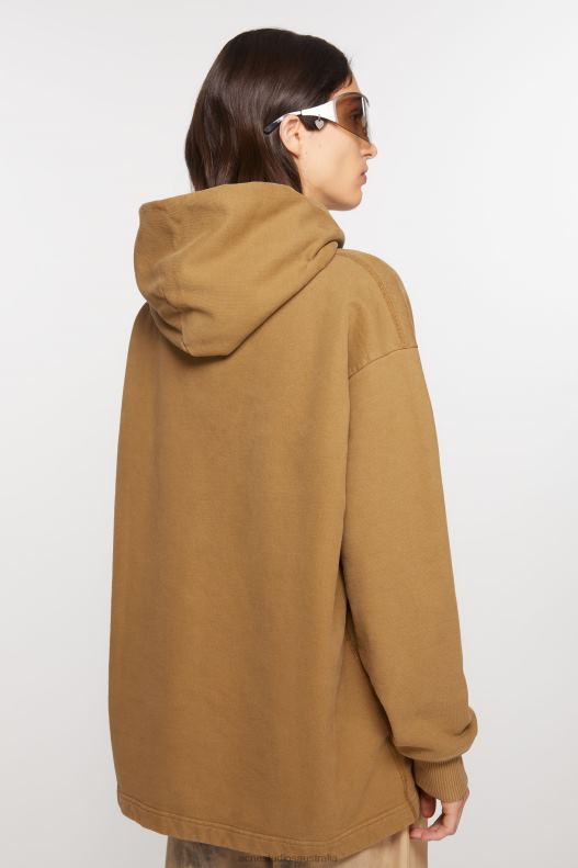 Hooded sweater Mud Beige Acne Studios R66LJ140 Apparel