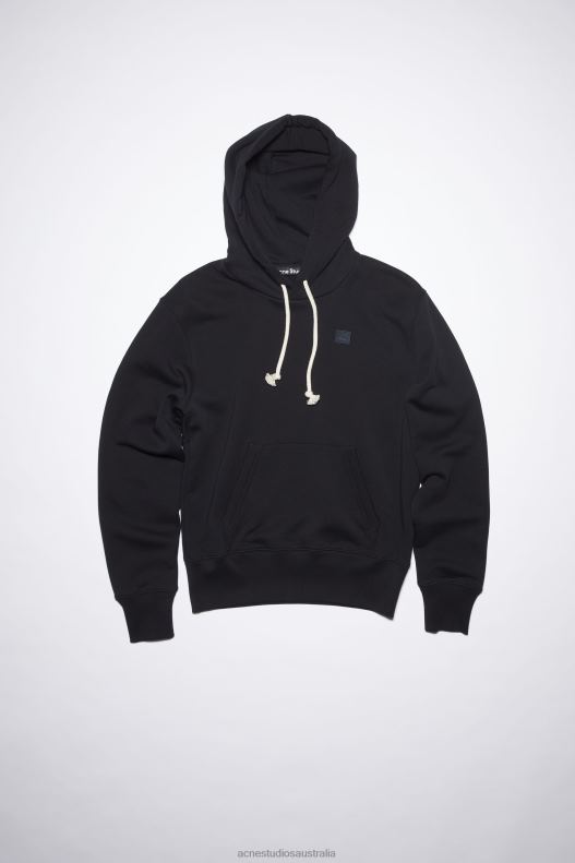 Hooded sweatshirt - Regular fit Unisex Black Acne Studios R66LJ1191 Apparel