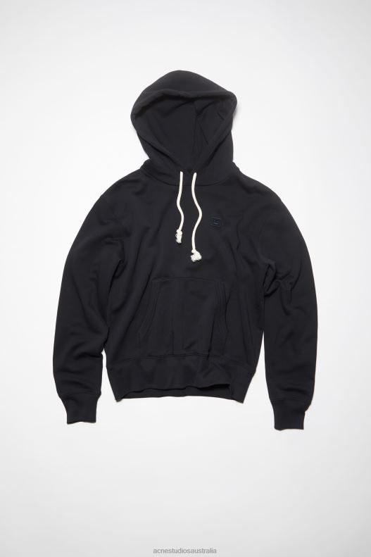 Hooded sweatshirt - Regular fit Unisex Black Acne Studios R66LJ161 Apparel