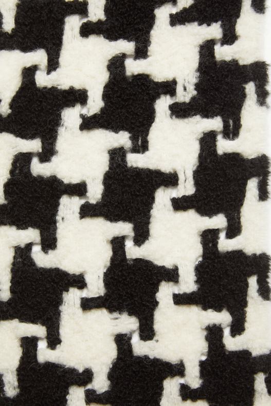 Houndstooth scarf White/Black Acne Studios R66LJ836 Accessories