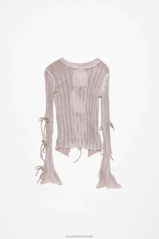 Jumper knot details Dusty Pink Acne Studios R66LJ63 Apparel