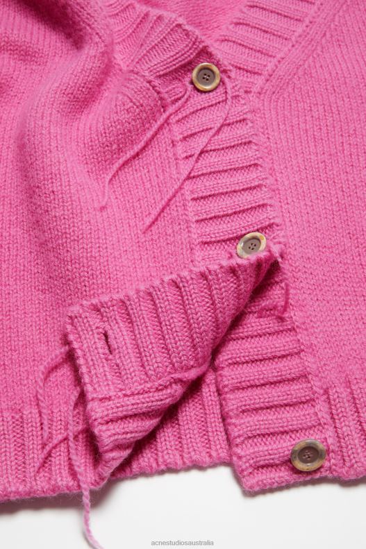 Knit cardigan Pink Acne Studios R66LJ77 Apparel