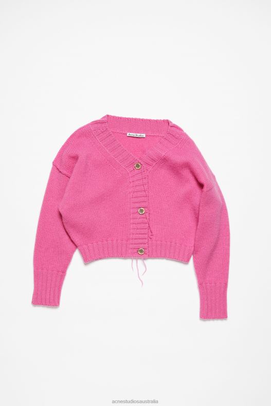 Knit cardigan Pink Acne Studios R66LJ77 Apparel