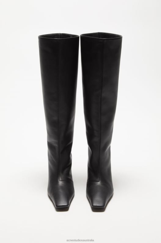 Leather boots Black Acne Studios R66LJ447 Footwear