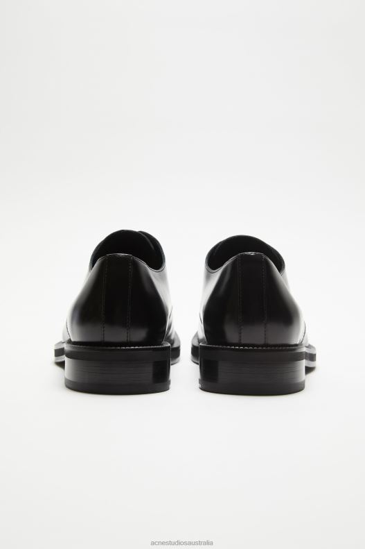 Leather derby shoes Black Acne Studios R66LJ1221 Footwear