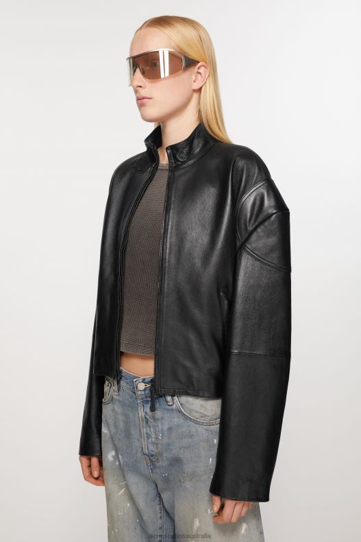 Leather jacket Black Acne Studios R66LJ14 Apparel