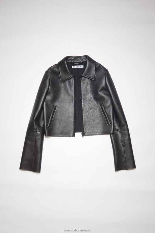 Leather jacket Black Acne Studios R66LJ405 Apparel