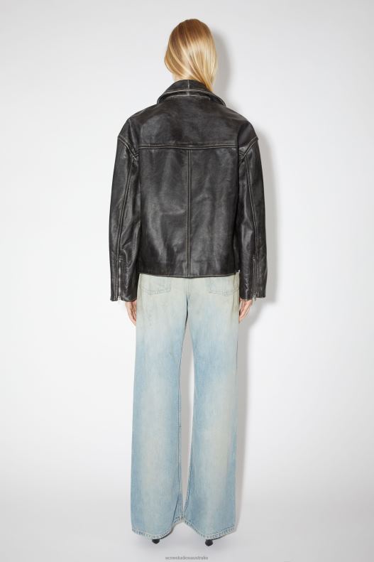 Leather jacket Black Acne Studios R66LJ61 Apparel