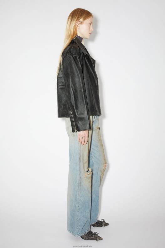 Leather jacket Black Acne Studios R66LJ61 Apparel