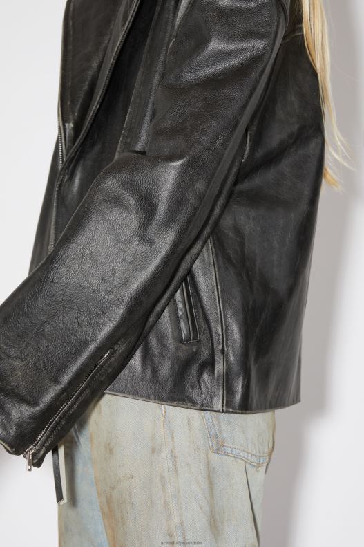 Leather jacket Black Acne Studios R66LJ61 Apparel