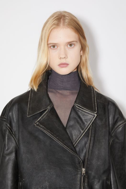 Leather jacket Black Acne Studios R66LJ61 Apparel