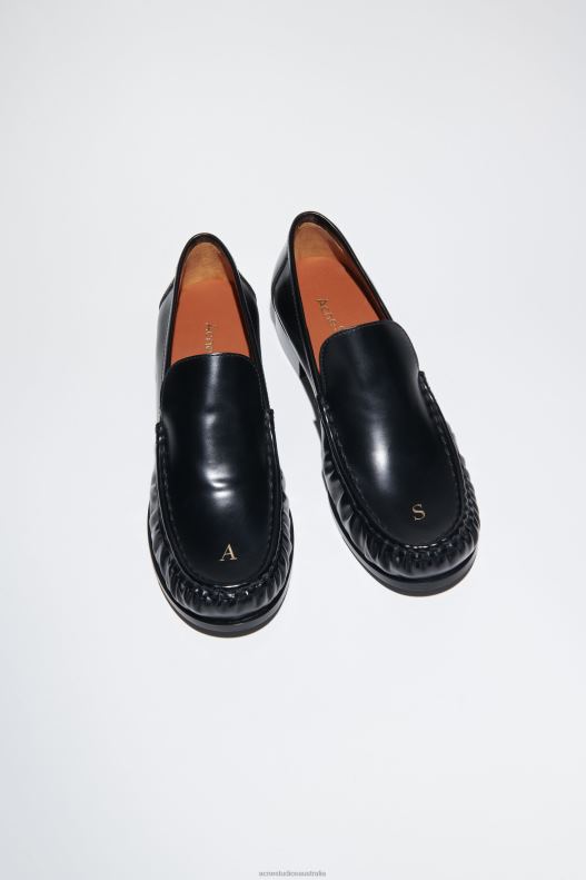 Leather loafers Black Acne Studios R66LJ491 Footwear