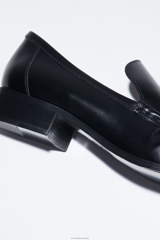 Leather loafers Black Acne Studios R66LJ491 Footwear