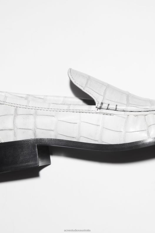 Leather loafers Off White Acne Studios R66LJ808 Footwear