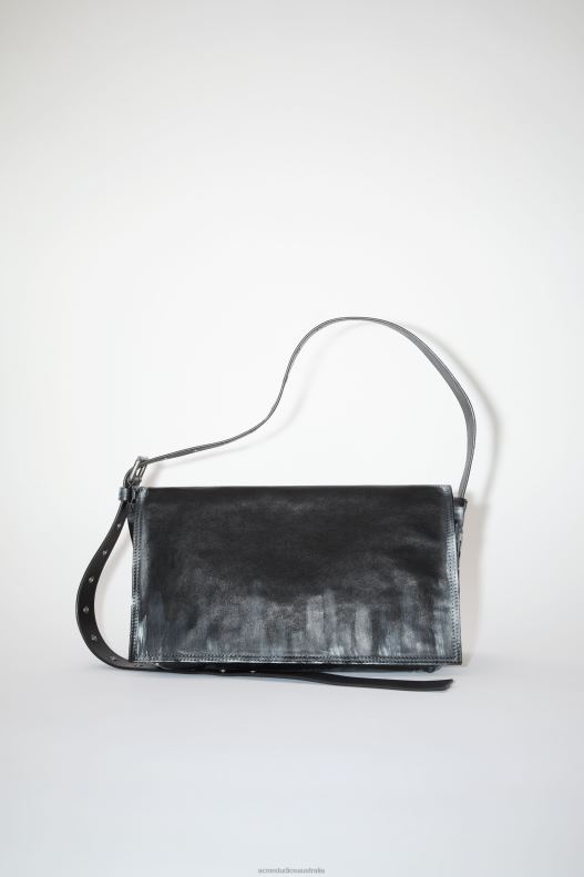 Leather shoulder bag Runway Show Black Acne Studios R66LJ474 Accessories