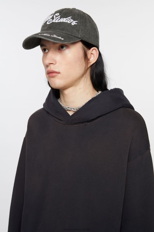 Logo cap Faded Black Acne Studios R66LJ448 Accessories