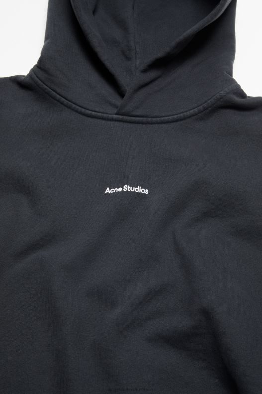 Logo hooded sweatshirt Black Acne Studios R66LJ148 Apparel