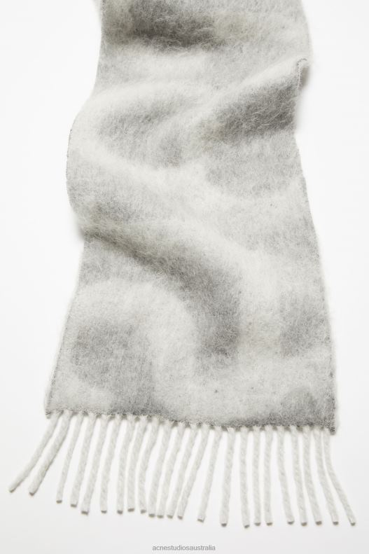 Logo scarf Light Grey Acne Studios R66LJ660 Accessories