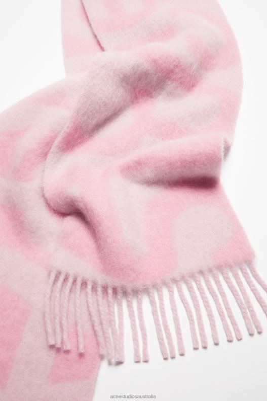 Logo scarf Pink Acne Studios R66LJ850 Accessories