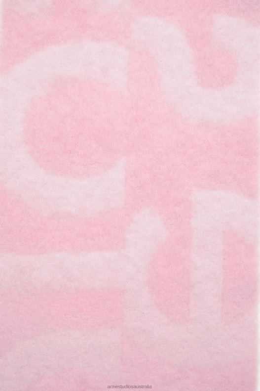 Logo scarf Pink Acne Studios R66LJ850 Accessories