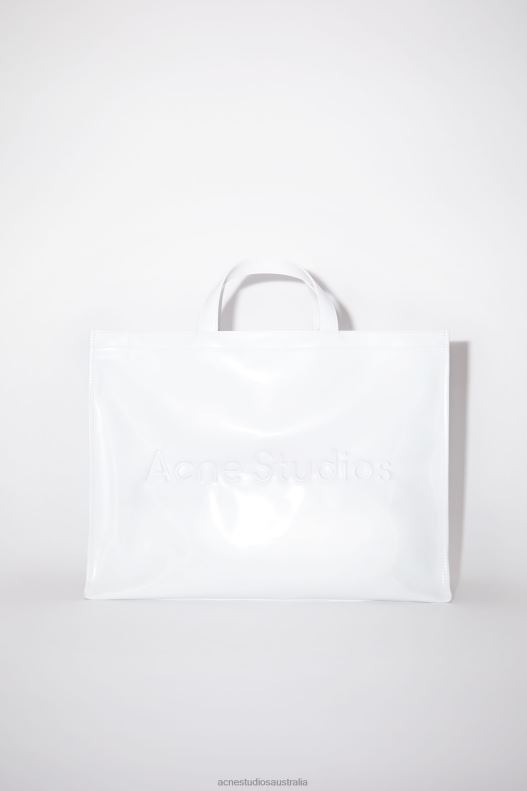 Logo shoulder tote bag White Acne Studios R66LJ829 Accessories