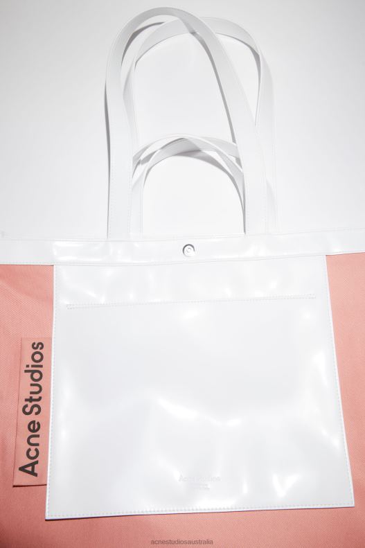 Logo shoulder tote bag White Acne Studios R66LJ829 Accessories