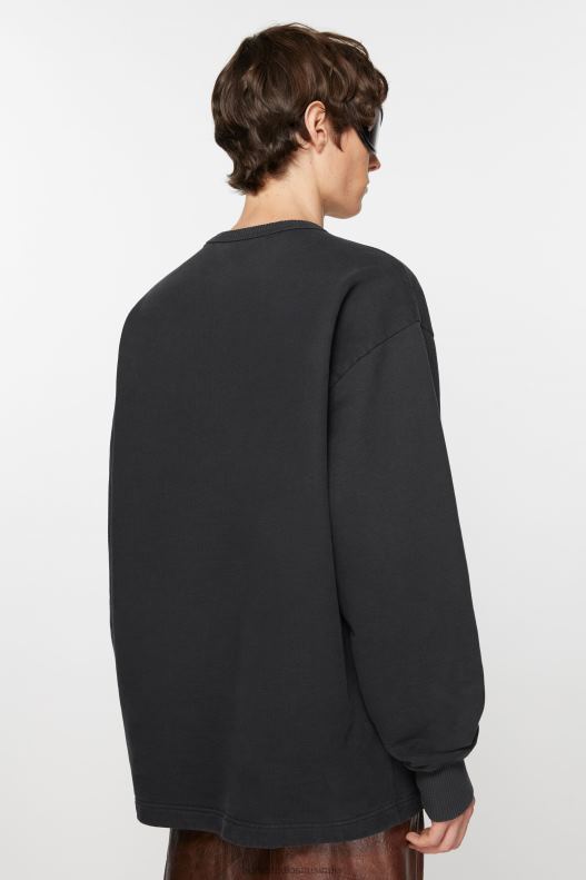 Logo sweater Black Acne Studios R66LJ971 Apparel