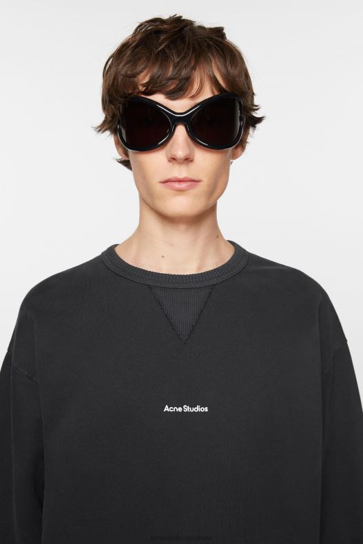 Logo sweater Black Acne Studios R66LJ971 Apparel