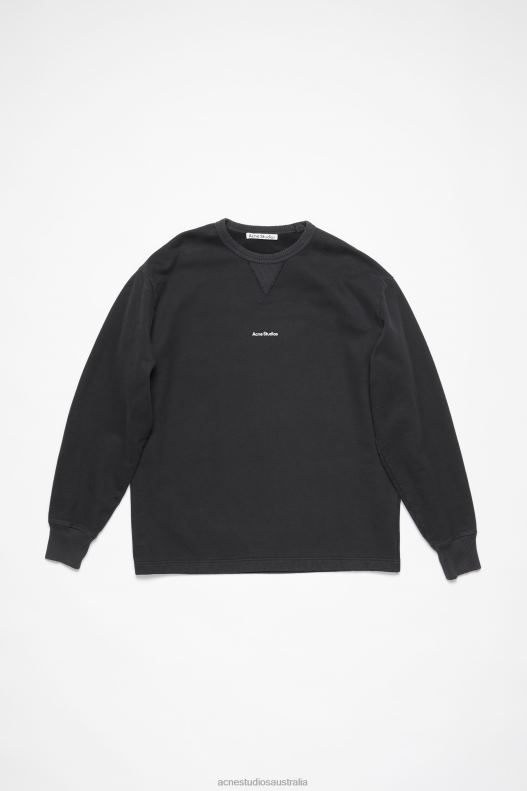 Logo sweater Black Acne Studios R66LJ971 Apparel