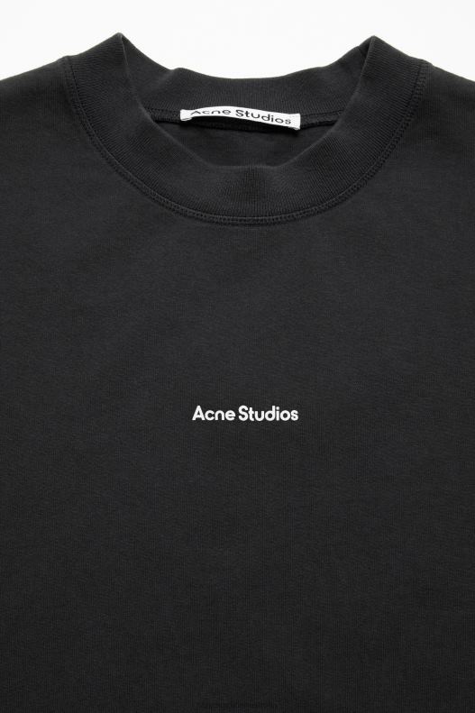 Logo t-shirt Black Acne Studios R66LJ1018 Apparel