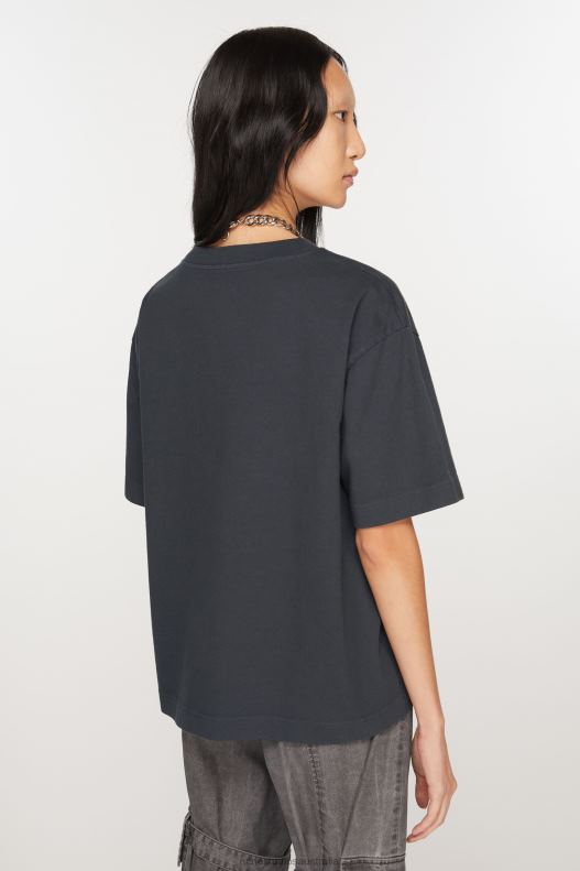 Logo t-shirt Black Acne Studios R66LJ202 Apparel