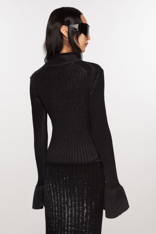 Long sleeve jumper Anthracite/Black Acne Studios R66LJ76 Apparel