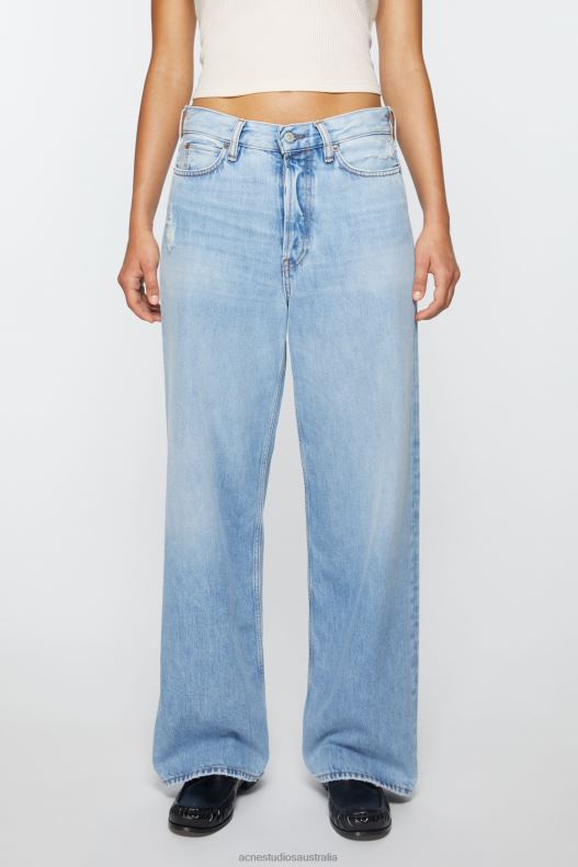 Loose fit jeans - 1981F Light Blue Acne Studios R66LJ221 Apparel