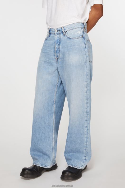 Loose fit jeans - 1981M Light Blue Acne Studios R66LJ1120 Apparel