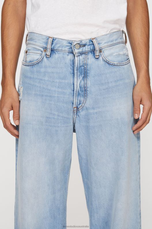 Loose fit jeans - 1981M Light Blue Acne Studios R66LJ1120 Apparel