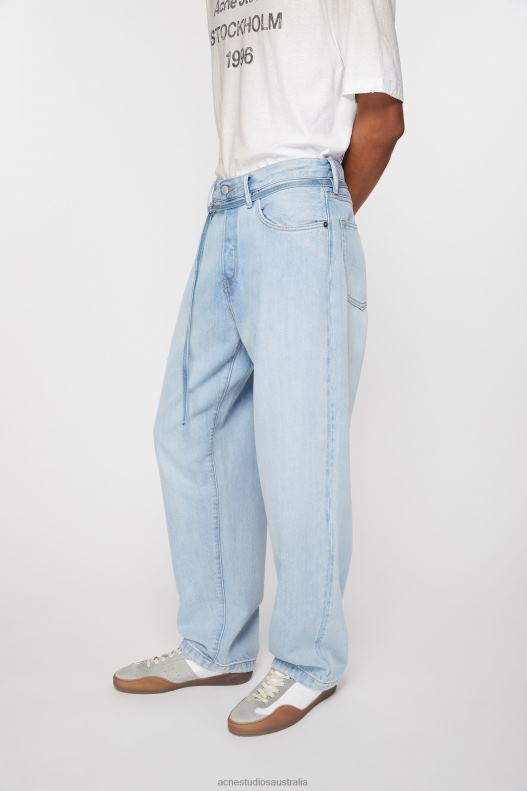 Loose fit jeans - 1991 Toj Light Blue Acne Studios R66LJ1118 Apparel