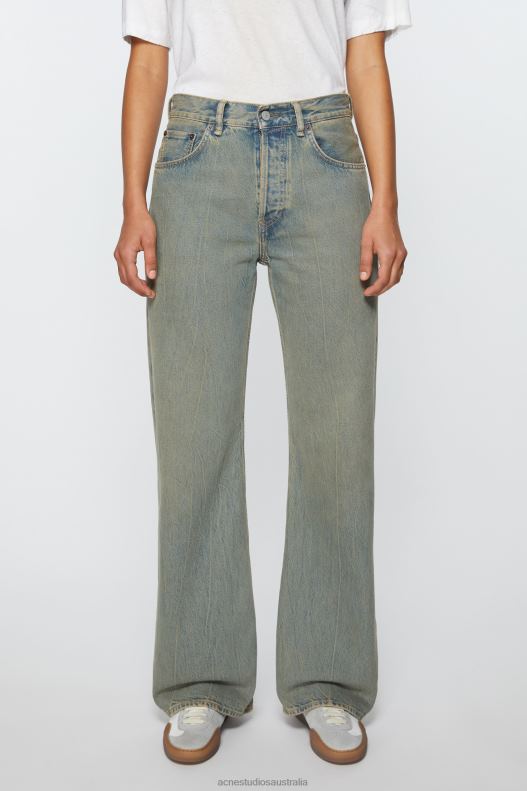 Loose fit jeans - 2021F Blue/Beige Acne Studios R66LJ223 Apparel